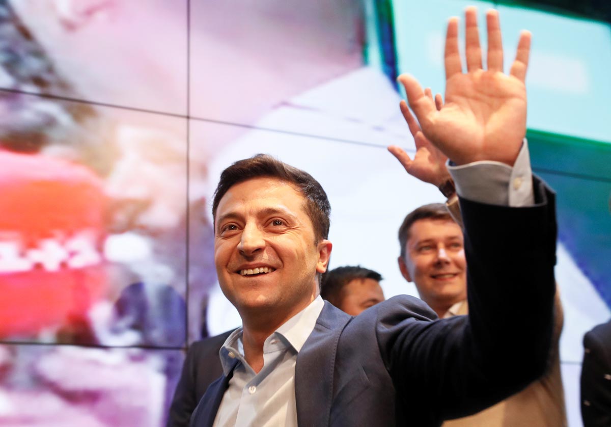 ウクライナの新大統領になったコメディアンのゼレンスキー氏とは、何者でしょうか。