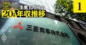 三菱商事の年収「得をした世代」は？若手が優勢、割を食った“負け組”は…【5世代20年間の推移を独自試算】