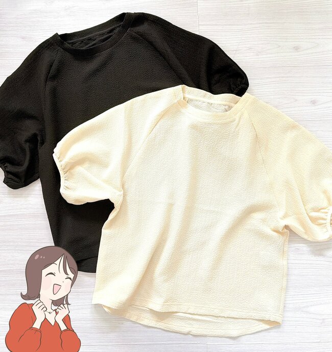 【ワークマン】見つけた瞬間、2枚まとめ買い！1280円の「涼しげトップス」UVカット付きだし、二の腕やお尻もカバーしてくれる！《購入レビュー》