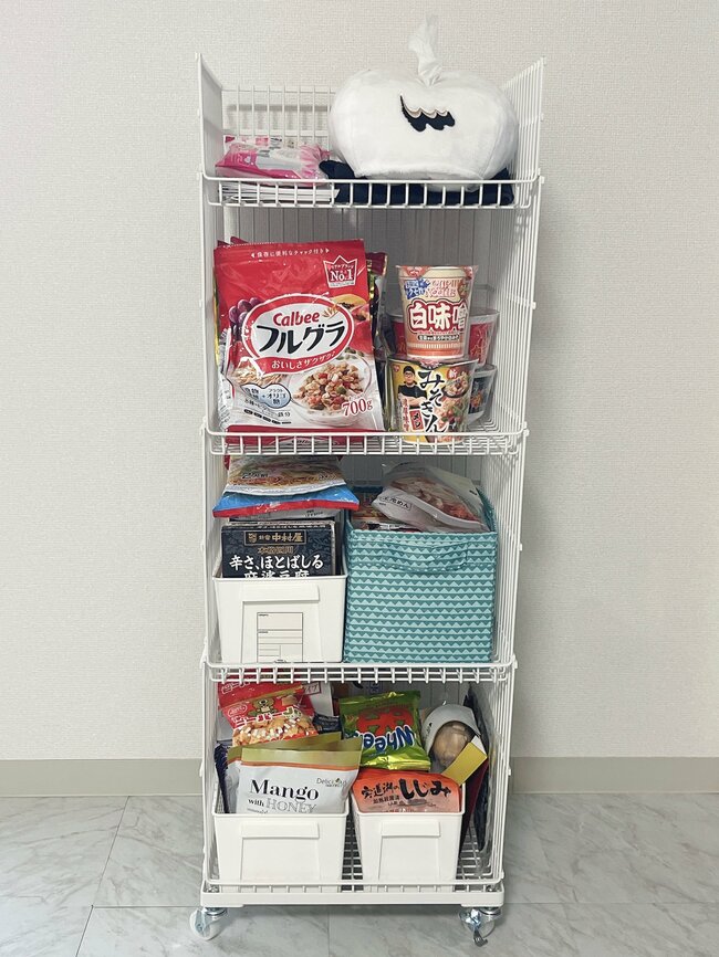 キッチンのごちゃごちゃが片付いた!カインズの「自由に組み合わせられるラック」省スペースに収納を増やせて嬉しい!