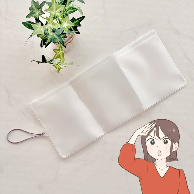 家族の診察券が90枚入った…！ダイソーの「仕分けできるポーチ」ごちゃごちゃ小物をスッキリまとめられて天才！