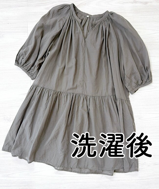 二の腕から太ももまで隠せる…！無印良品の“涼しげミニワンピ”すぽんと着るだけでオシャレ！「欲しかった服だ！」「当分ヘビロテできそう」