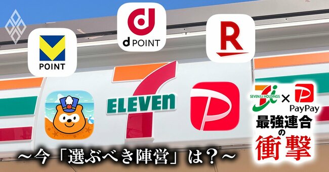 セブンをポイント戦略で周回遅れにした「20年前の誤算」とは？消費者が今「選ぶべき陣営」をポイ活専門家が指南