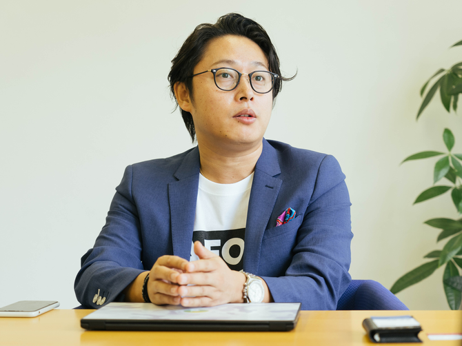 ラフール代表取締役社長CEOの結城啓太氏 Photo by Yuhei Iwamoto