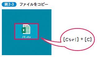 ファイルをコピー