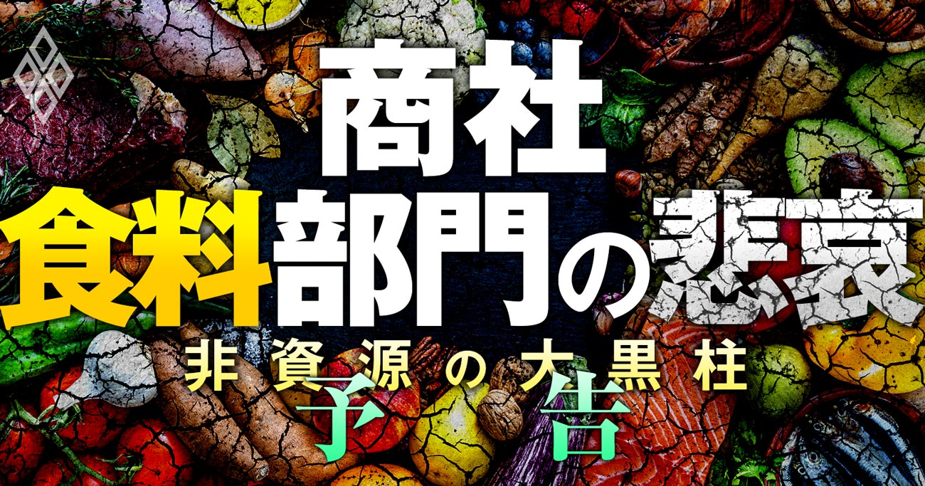 三菱商事、三井物産、伊藤忠、住友商事、丸紅…資源バブルで最高益の裏に「食料部門の悲哀」