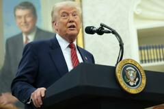 トランプ氏、対中交渉のための関税引き下げ否定