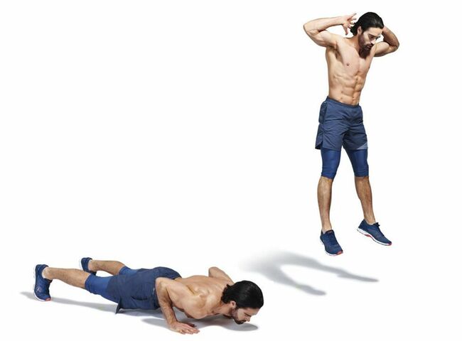 体脂肪を合計15分で落とす高強度筋トレ「HIIT」3種目、効果的な姿勢とやり方は？