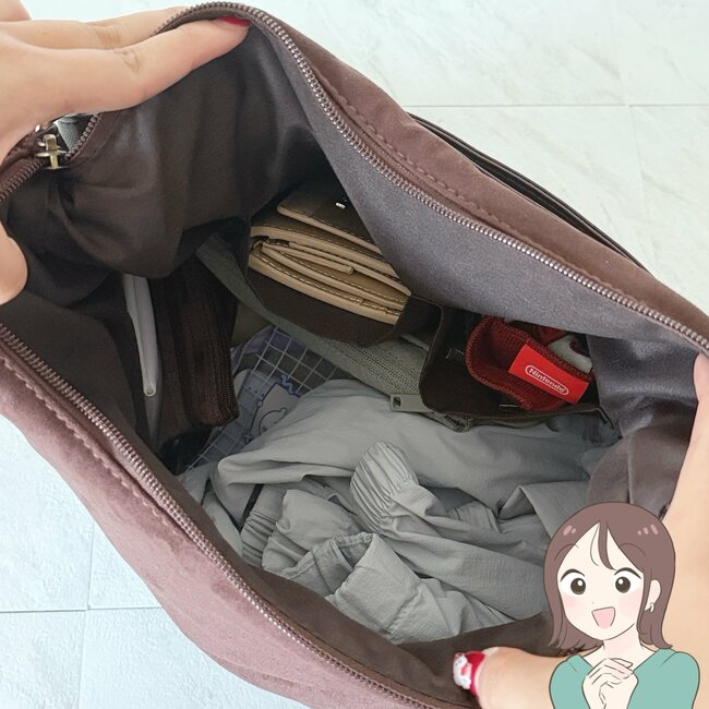 【しまむら】荷物が多い日にピッタリ！リュックにもなる「高見えトートバッグ」ペットボトルや折りたたみ傘がすっぽり入ります！《購入レビュー》
