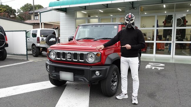 納車3日後のジムニーノマド