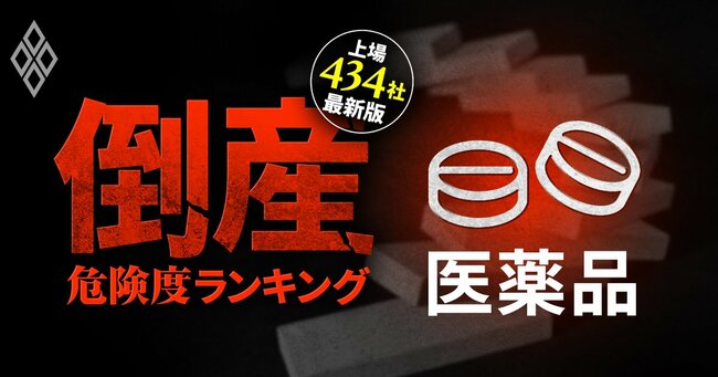 2025年「倒産ドミノ」勃発!?倒産危険度ランキング【上場434社・最新版】 ＃20