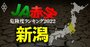 【新潟】JA赤字危険度ランキング2022、20農協中11農協が赤字に