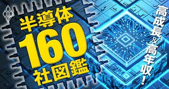 高成長＆高年収！半導体160社図鑑