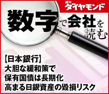 【日本銀行】大胆な緩和策で保有国債は長期化高まる日銀資産の毀損リスク
