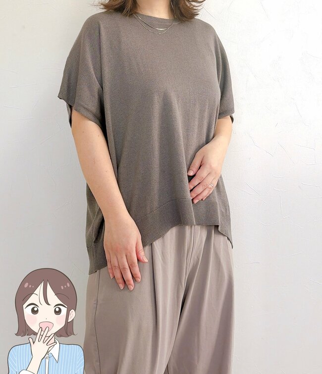 無印良品さん、ありがとう!着るだけで“細見えするアイテム”に感動…!「体型を拾わないので中年にはありがたい」「太っている私ですが着痩せして見えます」《購入レビュー》