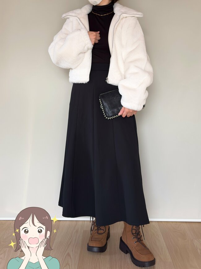 「マフラーいらずで暖かい」GUの“ふわもこアウター”ころんとしたシルエットが可愛すぎる!「これ一着で、ほかほかする」「暴風の中でも風が入ってこない」