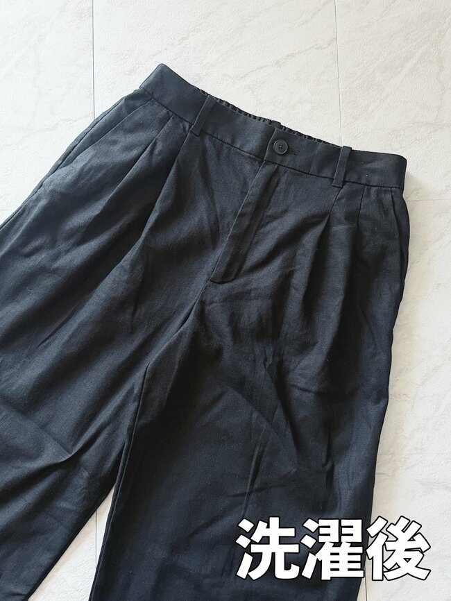 「試着して即決でした」ユニクロの“風を通すパンツ”脚のラインをまるっとカバーできて楽ちん！「思わず2色買い！」「真夏でもストレスなく着用できそう」