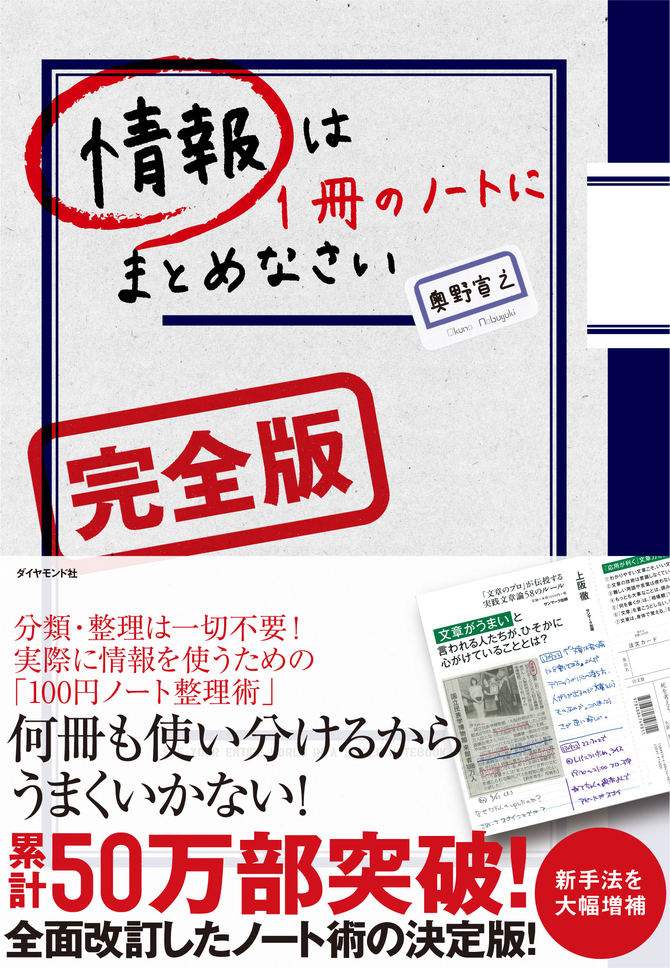 佐々木常夫 奥野宣之 記録のカリスマ対談 前編 書くと問題が見える 頭に落ちる 手帳 ノートで人生をマネジメントするということ エディターズ チョイス ダイヤモンド オンライン