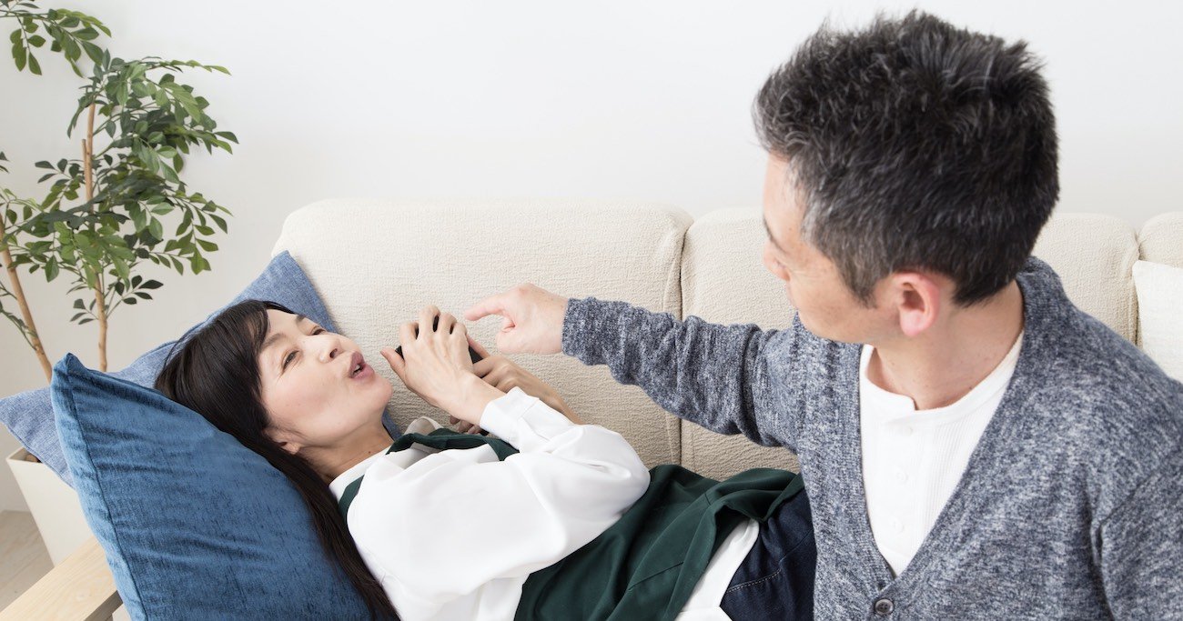 写真：夫婦喧嘩