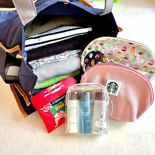 2泊分の荷物が入った！GUの“マチが広がるバッグ”優秀すぎて全色ほしい！「想像以上に大容量」「とにかく沢山入る」