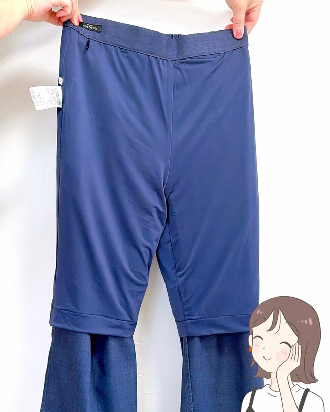 【ワークマン】もう1枚買い足したい…！2300円の「冷感ワイドパンツ」裏地がひんやりして気持ちいい！《購入レビュー》
