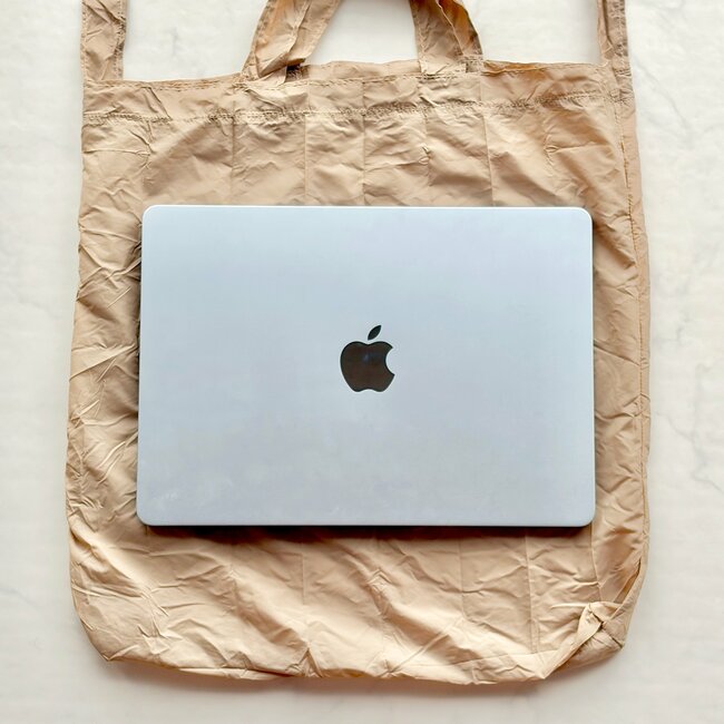 「色違い欲しい」「かなり使えそう」ダイソー姉妹店の“手ぶらで持てるエコバッグ”が理想的すぎる！