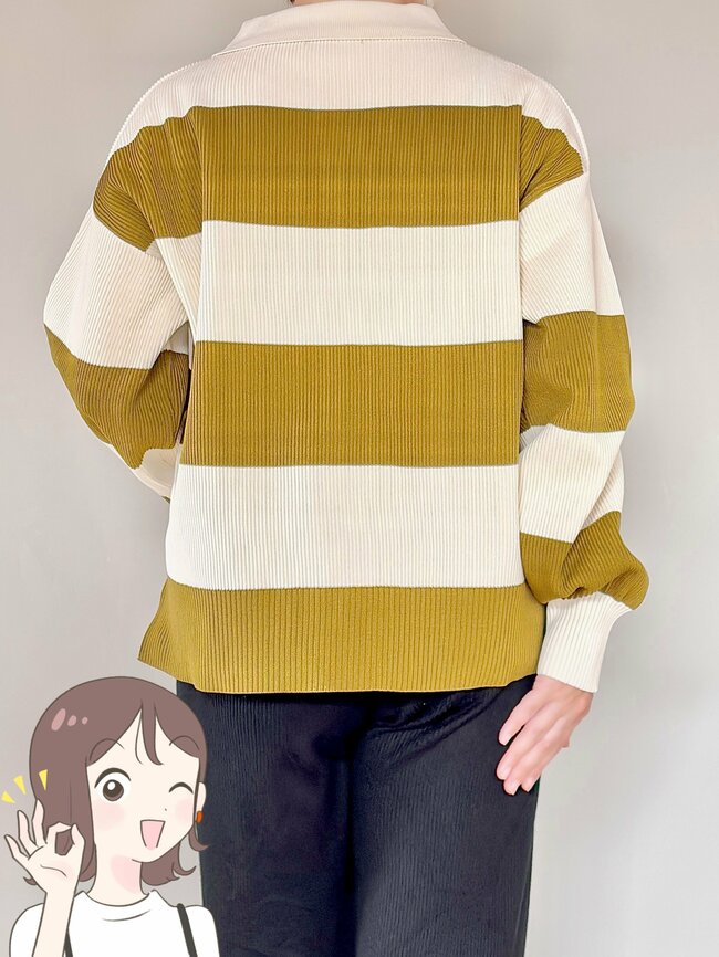 1969円とは思えない可愛さ!しまむらの「ゆったりトップス」抜け感がオシャレだし、二の腕やウエストをカバーできて嬉しい!