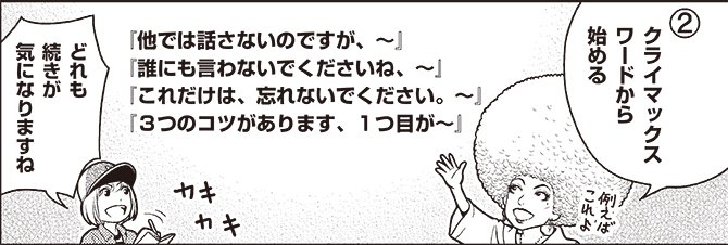 これだけは覚えてほしい！　寝ている人も目をさます、強烈なメッセージ技術