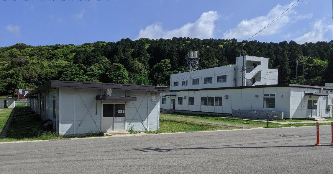 長崎県の大野原演習場の新しい廠舎