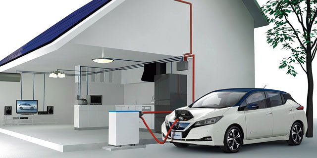 FIT(固定価格買取制度)が2019年11月から順次終了するため、電気自動車の日産リーフを蓄電池として使う方法が注目されている