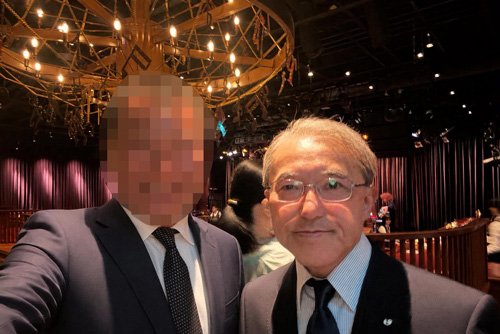 右がコナカの湖中社長　Photo by F.Y.