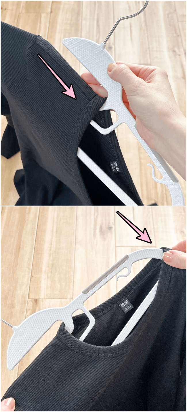 「家のハンガー全部変えました」「何度も購入しています」3COINS“多機能ハンガー”1本で何役もこなしてくれる優れものです!「もうこれしか使えません」