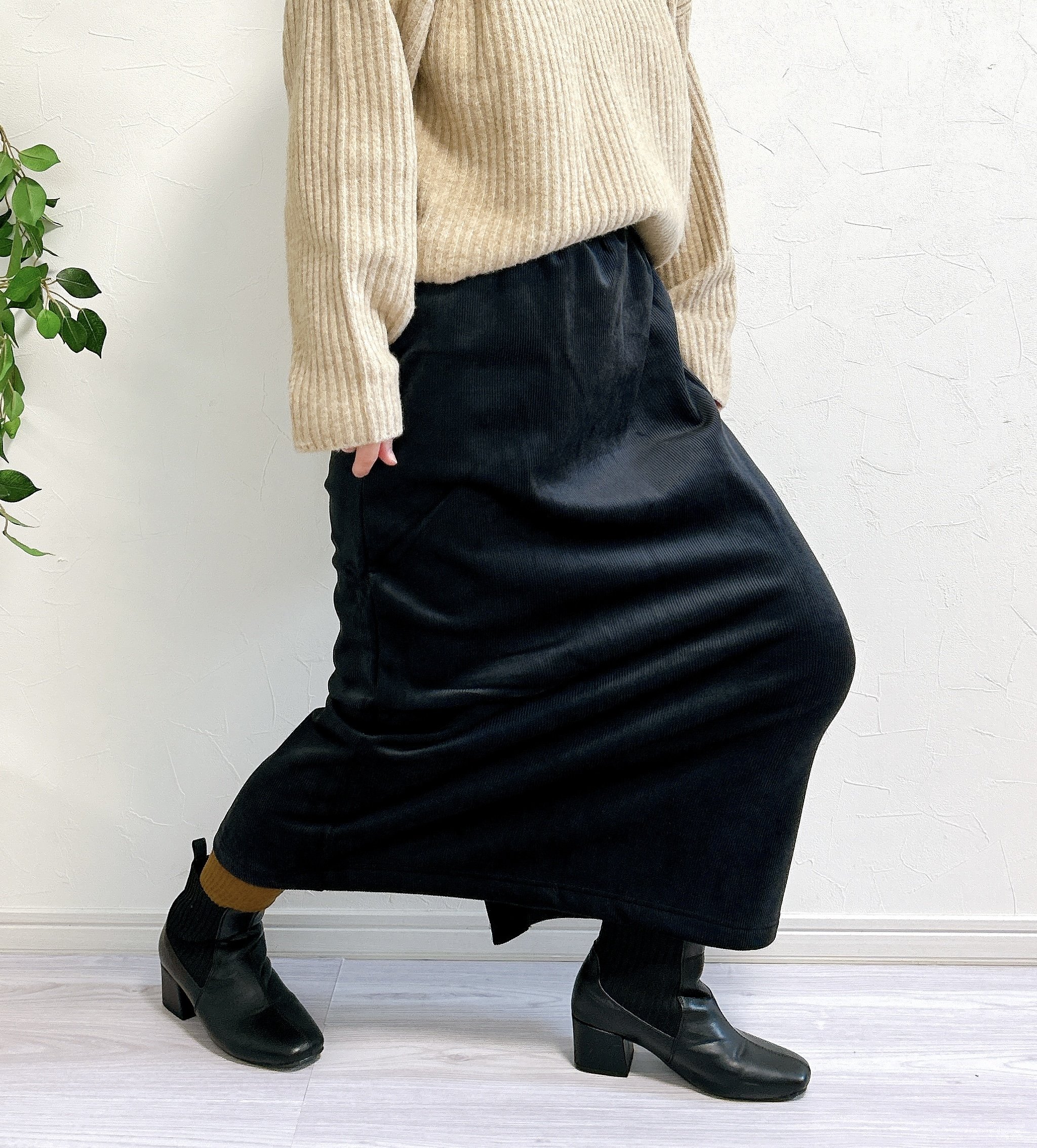 気温9度でも寒くない…！ハニーズの“ぽかぽかスカート”が細見えしてオシャレ！「重ね着しているよう」「お尻のラインも拾わない」