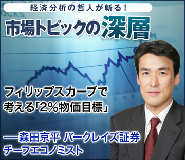 フィリップスカーブで考える「2%物価目標」――森田京平・バークレイズ証券チーフエコノミスト