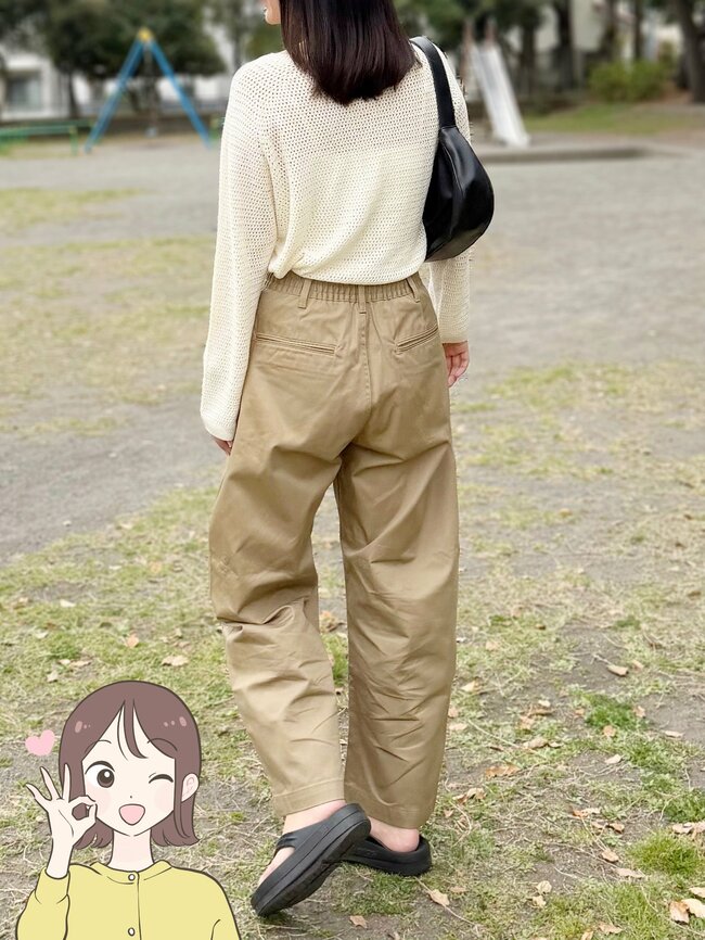 「シルエットが神すぎる」「色違い即ポチ」GUの“ゆったりワイドパンツ”たっぷり着回せてコスパ抜群！「一軍で使用してます」