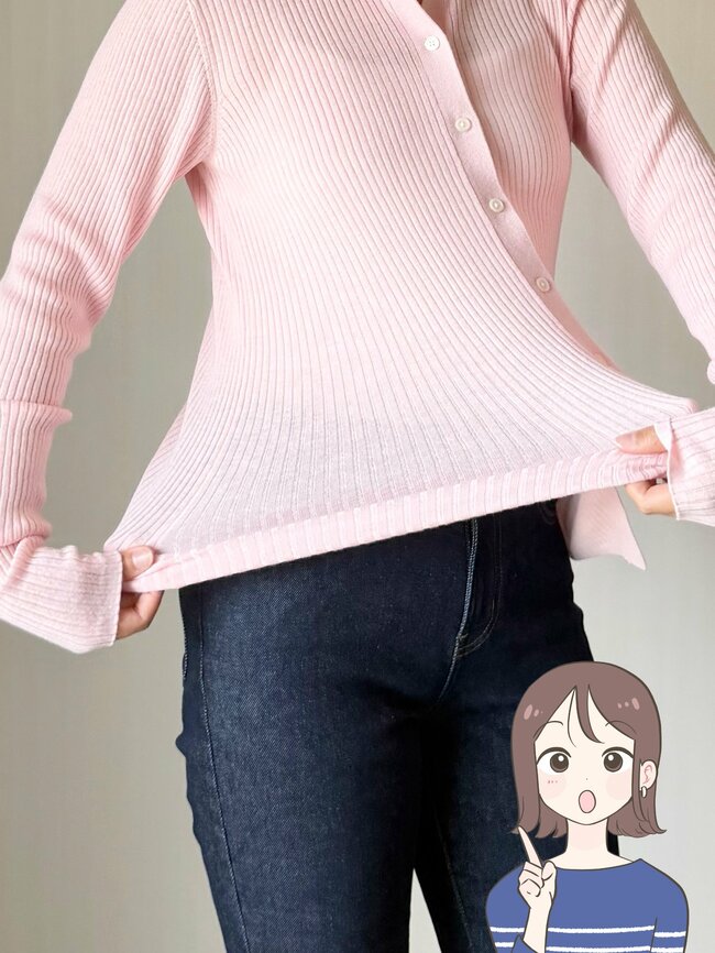 「最高のアイテムに出会えた！」グローバルワークの“華やかカーディガン”美シルエットで色違いも欲しくなる！「肌ざわりが心地良い！」「着痩せする気がします」【購入レビュー】