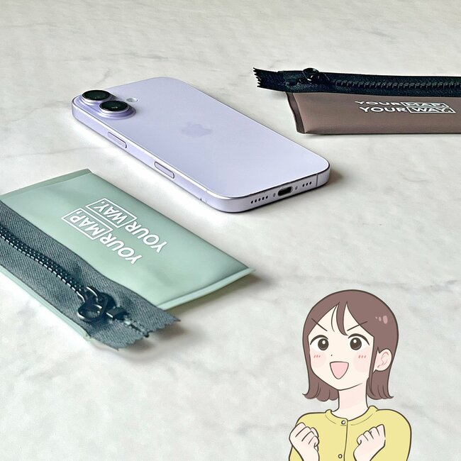 【3COINS】普通の財布に戻れないかも…！スマホより薄い“ぺたんこポーチ”カードや診察券が30枚入って便利！《購入レビュー》