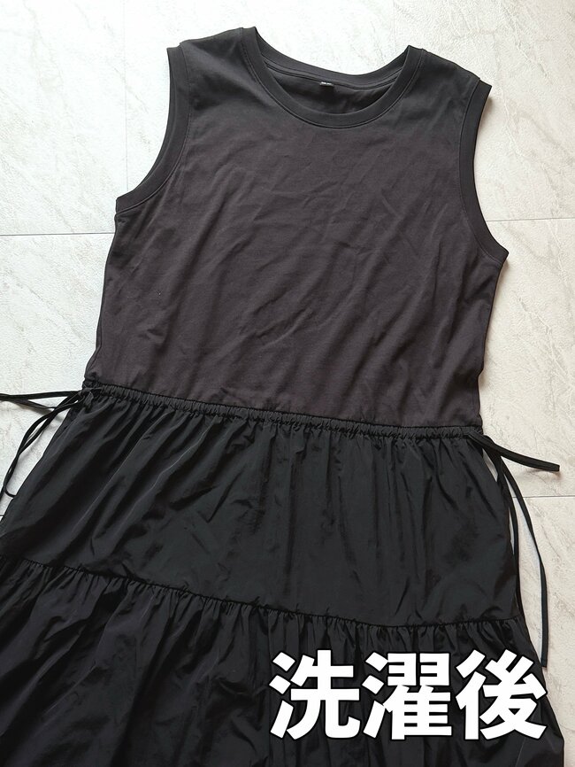 すぽんと着るだけでオシャレ見え！ユニクロの「ふんわりワンピース」下半身をまるっと隠せてうれしい！《購入レビュー》