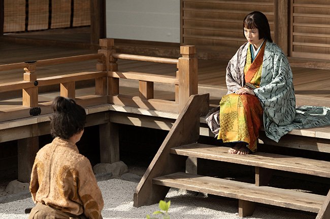 信長の妹、市を演じるのは宮崎あおい　（C）NHK