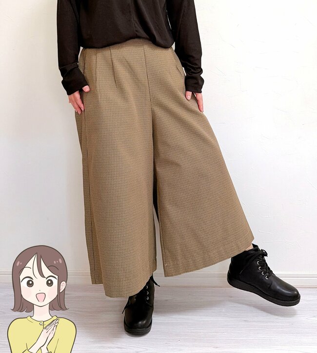 ワークマンは天才ですか…？2300円の「スカートみたいなパンツ」がオシャレで有能！トイレの“あるある悩み”が解決します《購入レビュー》