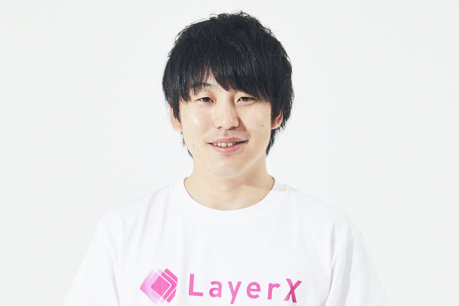 LayerX代表取締役CEOの福島良典氏 すべての提供画像：LayerX
