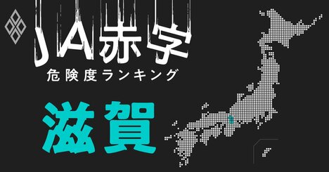 【滋賀】JA赤字危険度ランキング、16農協中10農協が赤字転落