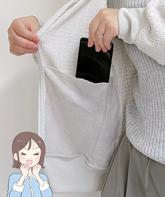【ワークマン】サッと羽織るだけでかわいい！1780円の「ふんわりUVパーカー」季節の変わり目に手放せない！《購入レビュー》