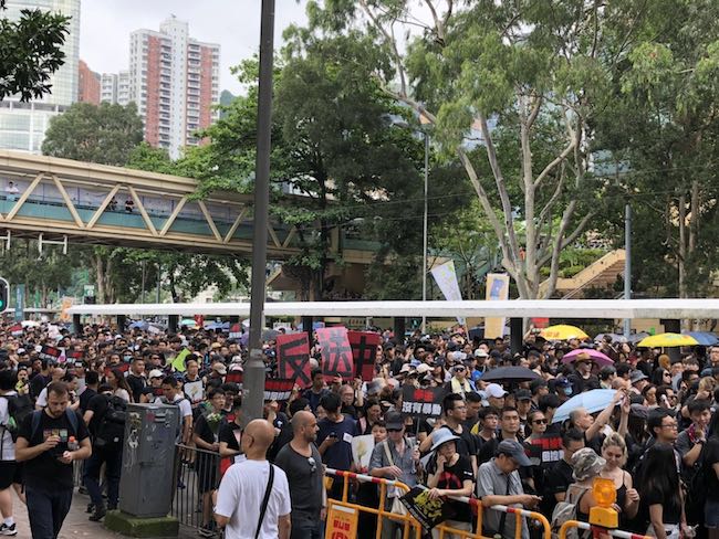 香港デモ