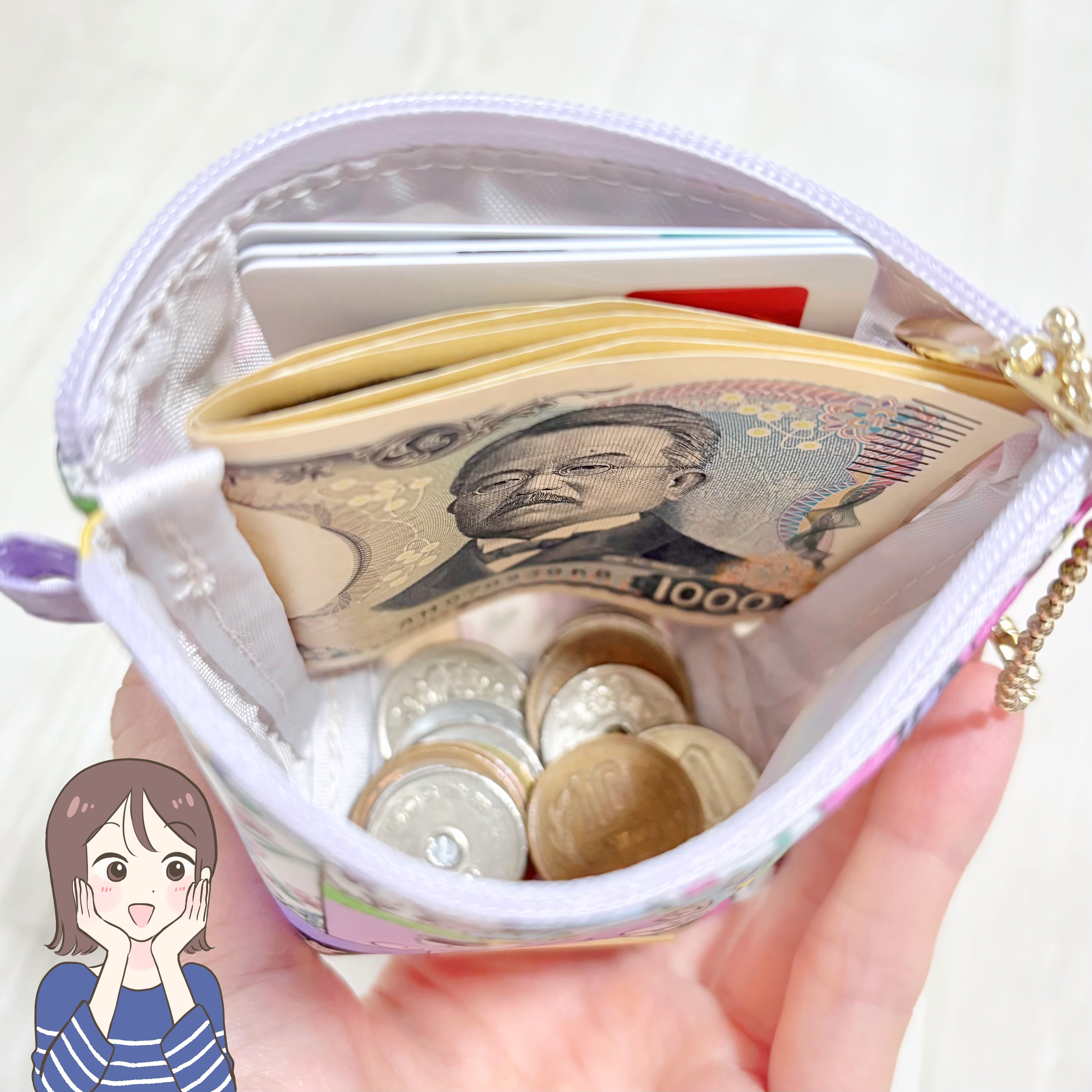 360度どこから見ても可愛い!アフタヌーンティー×スヌーピーの「ポーチ付きエコバッグ」ミニ財布としても使えて便利!《購入レビュー》