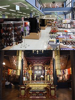 お悔やみ営業をしない仏壇・仏具店　品ぞろえの豊富さと「3K」で集客