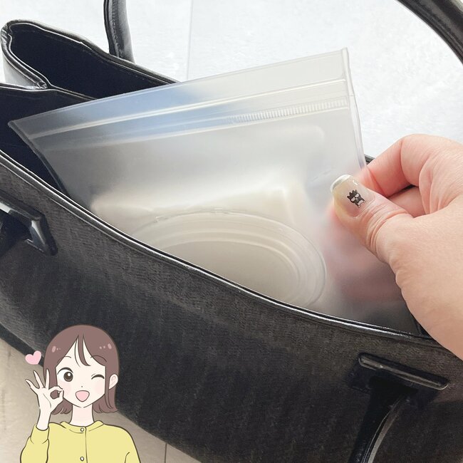 「全子育てママさんにおすすめ」「2つ買ったけどもっと欲しい」セリアの“天才ケース”がSNSで大絶賛「荷物がかさばらなくて最高」