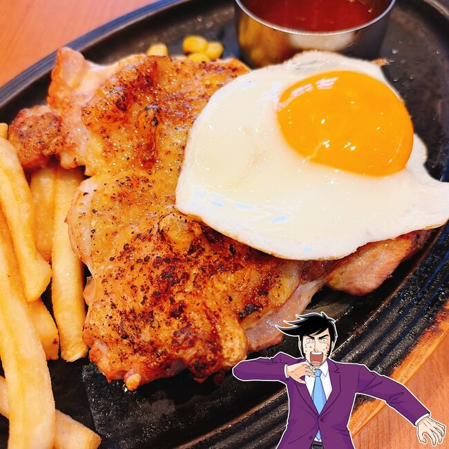 「思ってたサイズの倍」ロイヤルホストの“平日限定ランチ”お肉たっぷりで白米が進む！「文句なしの美味しさ」「ボリューミーでお手頃価格」