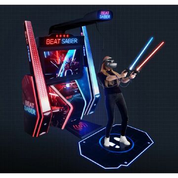 VRゲーム「Beat Saber」アーケード筐体登場