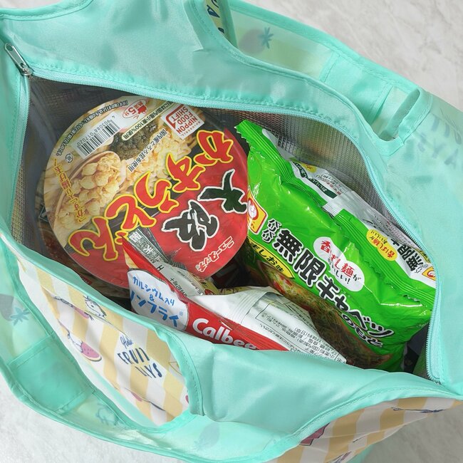 スヌーピーだらけで可愛すぎる！アフタヌーンティーの「大容量バッグ」保冷機能つきで週末のまとめ買いに大活躍！【購入レビュー】
